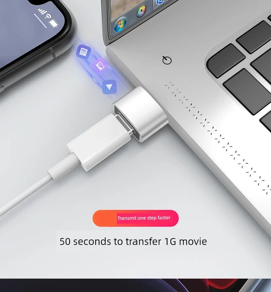Apple iPhone 15/16 Serisi için USB Şarj Kablosu - Beyaz - 1 Metre - 11