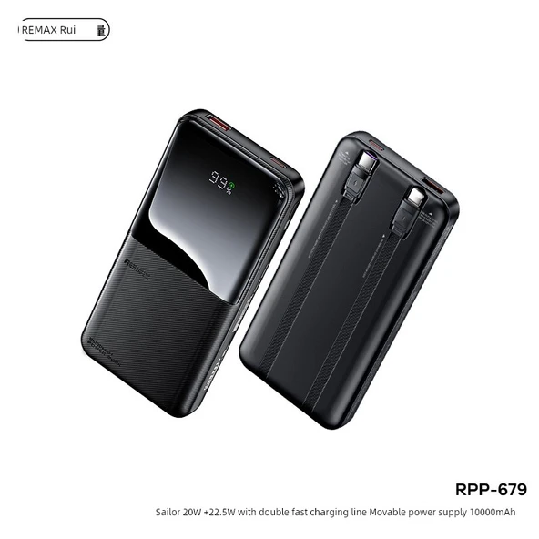 20000mAh Taşınabilir Hızlı Şarj Powerbank - Gece Siyahı - 22.5W