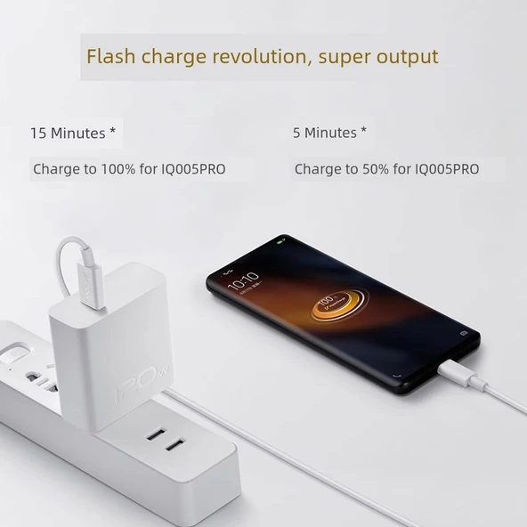 Vivo 120W Hızlı Şarj USB Type-C Data Kablosu - 1.0 Metre (1 Alana 1 Bedava) - 3