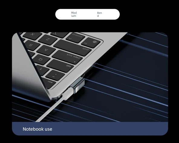 USB4.0 Type-C Adaptör - Siyah Düz Başlık PD240W 80Gbps 8K - (Model 1) - 11