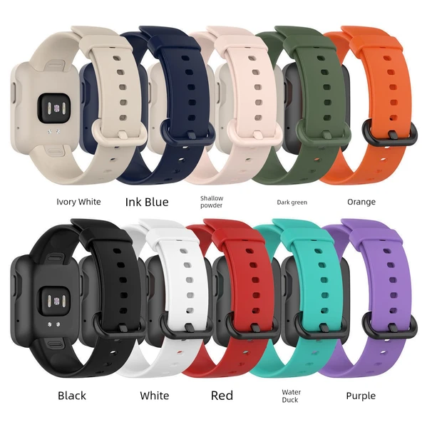 Redmi/Lite/Value Edition Uyumlu Xiaomi Mi Watch Trendy Pikachu Desenli Kordon - 9