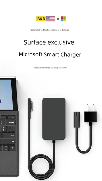 Surface 36W Şarj Aleti Seti - 6