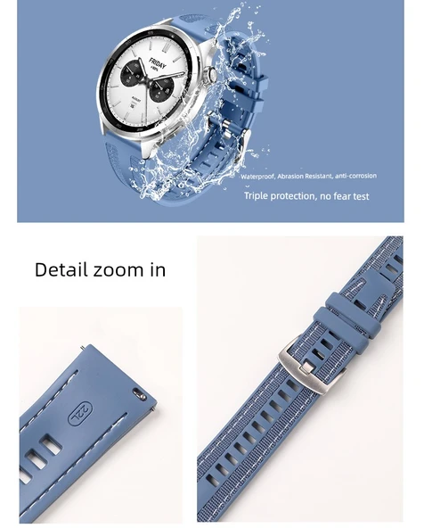 Xiaomi Color2/Color Uyumlu Ladin Yeşili Kompozit Örgü Kordon - 10