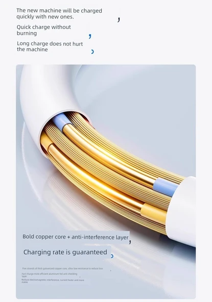 Apple 15/16 Hızlı Şarj Seti - 1.0m Kablo + 30W Adaptör - 9