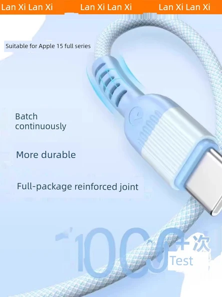 3'ü 1 Arada USB Kablosu - Hızlı Şarj Seti 1.2 metre - 4