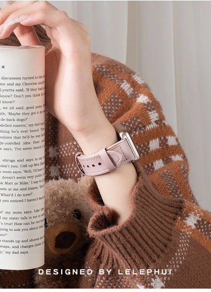 Xiaomi Bracelet 8Pro Siyah Konnektörlü Kayış - Pirinç Beyazı ve Açık Pudra - 10