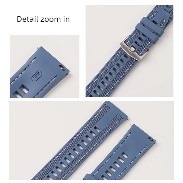 Xiaomi Color2/Color Uyumlu Siyah Kompozit Örgü Kordon - 6