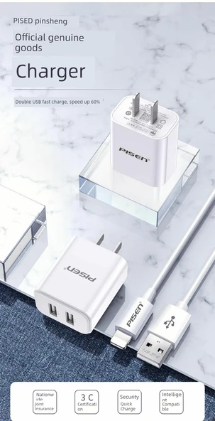 Mor Tek Portlu 30W GaN Mini Katlanabilir Şarj Aleti - 5