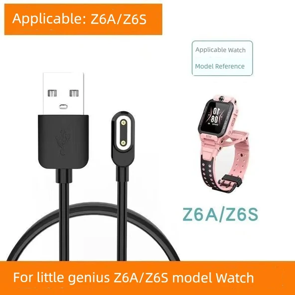 Little Genius Peak Edition Z6 Şarj Kablosu - 4 Pin Veri Aktarımlı - 6