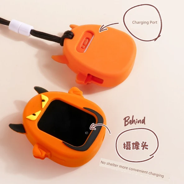 Xiaomi Mi Tu 4X Saat Kolyesi - Mor Mi Tu + 2 Kordon - Resim 6