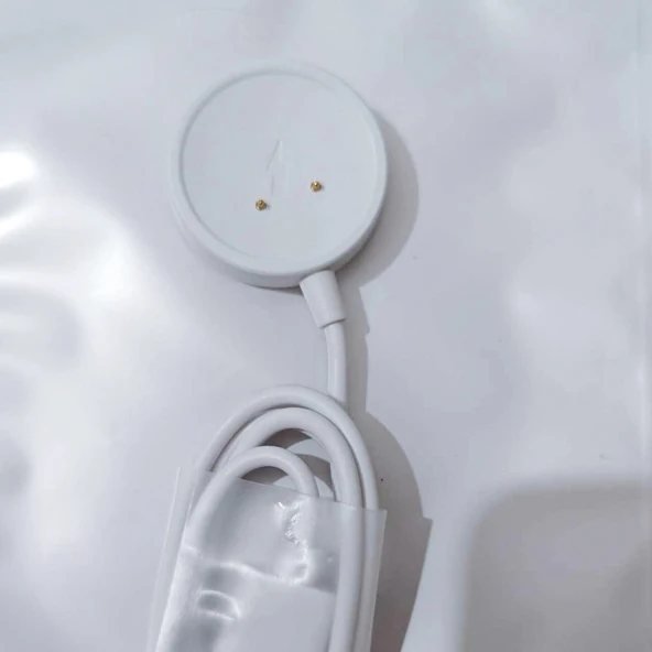 Akıllı Saat Powerbank - Cds9 CD99 CD10 Cd100dw98 - Beyaz Şarj Kablolu