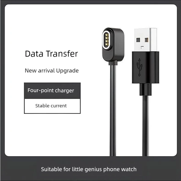 Little Genius Peak Edition Z6 Şarj Kablosu - 4 Pin Veri Aktarımlı - 7