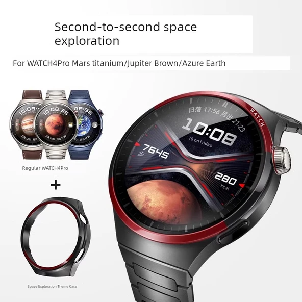 Huawei Watch4 Pro Uyumlu Siyah Kesim Su Geçirmez Film Ekran Koruyucu - Mavi Dünya - 2