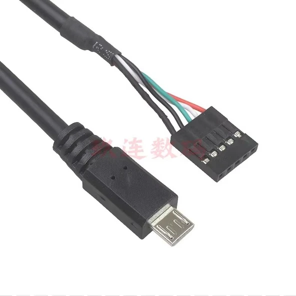 30cm DuPont 5Pin - Micro USB Data Kablosu