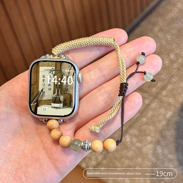 Apple Watch Boncuklu Bileklik - 44mm iwatch4/5/6/se