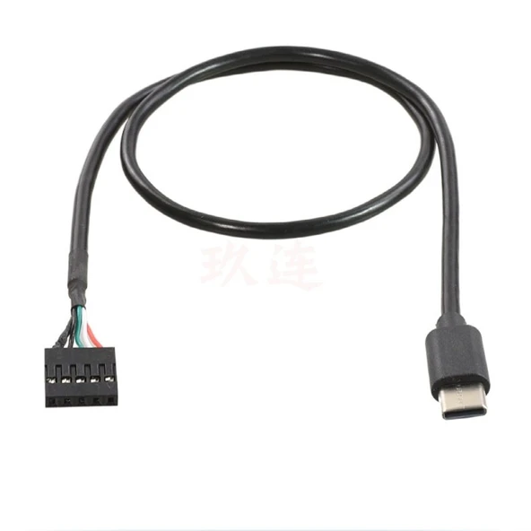 50cm DuPont 9Pin - Type-C Data Kablosu - 9