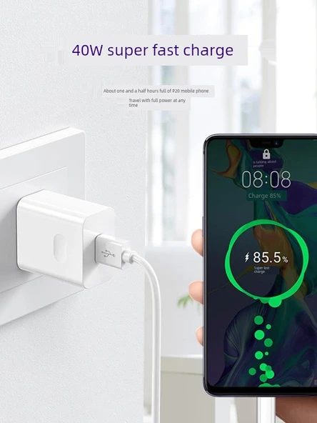 66W USB Type-C Hızlı Şarj Dirsek Kablosu 5A - 1m Siyah Aşağı Bükümlü - 4