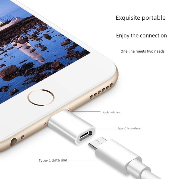Çoklu Arayüz USB Adaptörü - Apple - Android Siyah Alaşım - 5