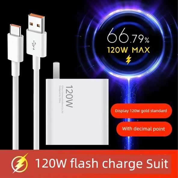 Xiaomi Redmi 120W Hızlı Şarj Type-C Kablo - 1.5m - Altın Etiket