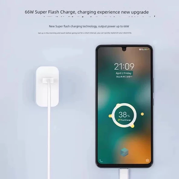 Vivo Hızlı Şarj Kablosu 1m - Özel Flash Şarj Serisi - 4