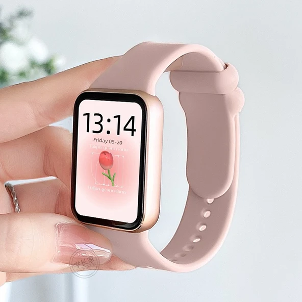 Redmi Watch 5 Silikon Kordon - Lotus Kökü Tozu