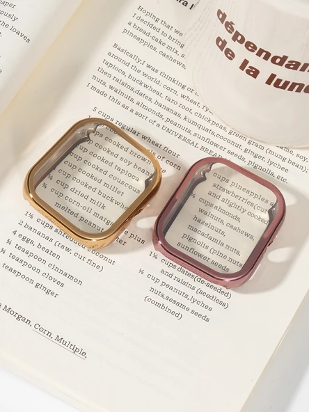 Redmi Watch 5 Altın Kaplama Yumuşak Koruyucu Kılıf - 6