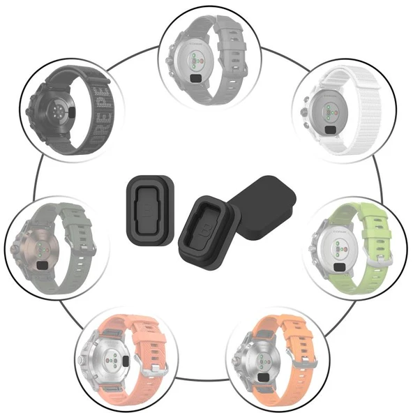 Coros Apex 42mm Şarj Portu Toz Tıkacı - 7