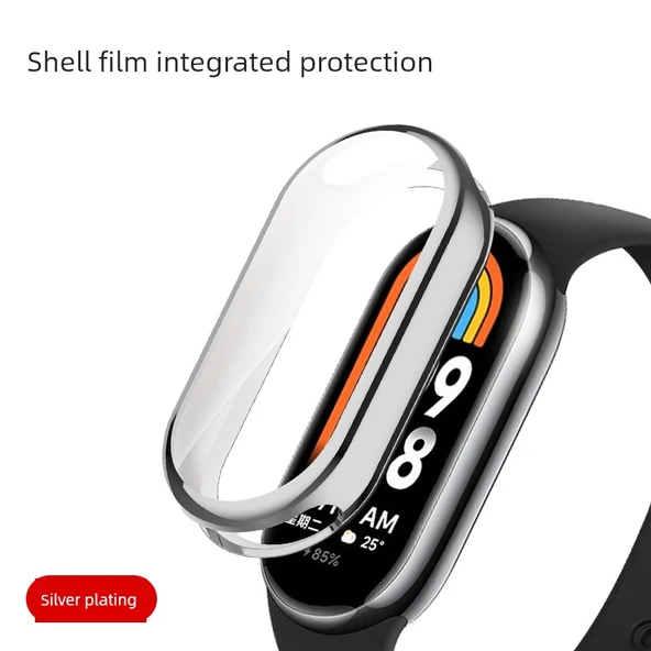 Xiaomi Bileklik 8/NFC Uyumlu Gümüş TPU Kordon