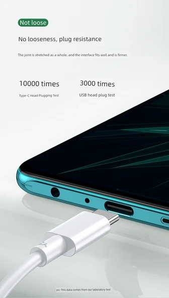 4A Hızlı Şarj Android Kablosu - 2 Metre - 1 Alana 1 Bedava - 11