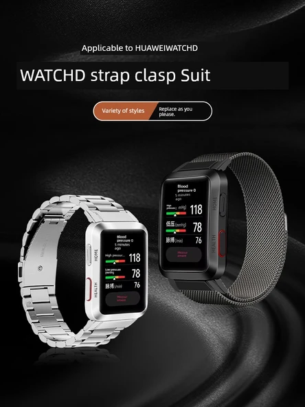 Huawei Watch D Siyah Milanese Kordon - 2