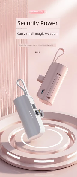 10000mAh Hızlı Şarj Taşınabilir Powerbank - Yeşil (Apple + Type-C/Huawei) - Resim 6