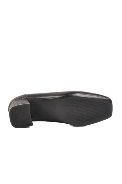 Ayakmod Siyah Kadın Topuklu Ayakkabı 312352 Z - 5