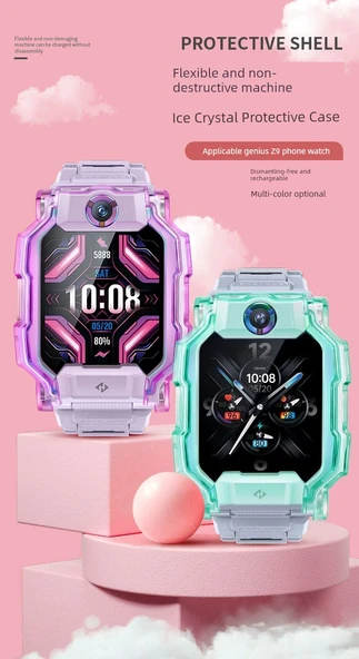 Z5/Z5Q/Z5A/Z5AQ Akıllı Çocuk Saati Renkli Flaş Tokalı Kordon - 7