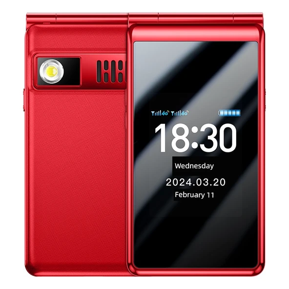 Coolpad M30 Kırmızı 256MB 4G Kapaklı Telefon - Resmi Standart