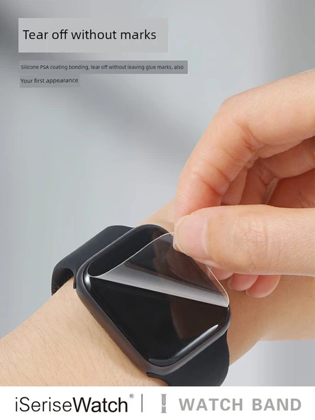 Apple Watch 42mm (1-3 Gen) Hidrojel Ekran Koruyucu Film - 2 Adet - 6