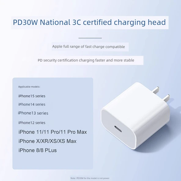 BASEUS PD 30W Hızlı Şarj Başlığı
