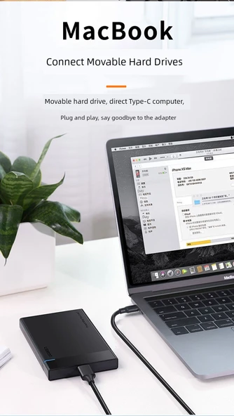 USB 3.0 Yüksek Hızlı Data Kablosu - 0.5m, USB Plastik Kılıf - 8