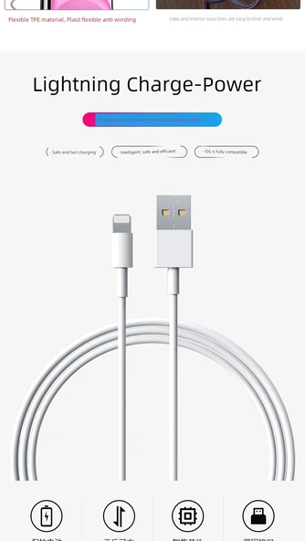 1.5m PD Hızlı Şarj Kablosu - İki Adet [Apple 8-14 için 20W/30W] - 7