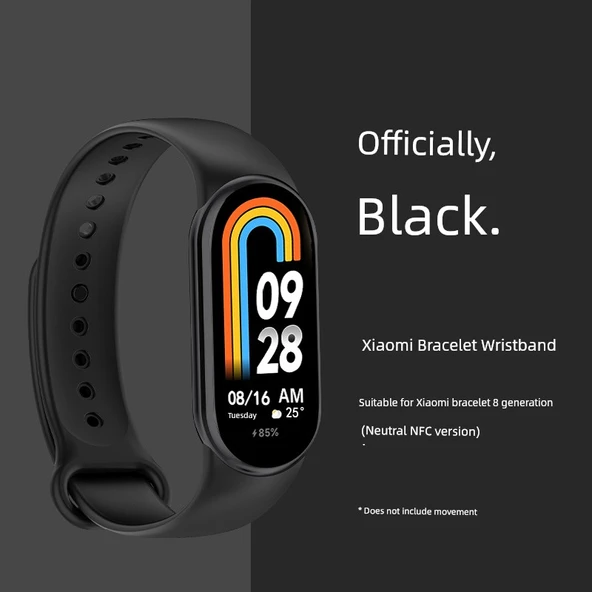 Xiaomi Mi Band 8 Gece Mavisi Silikon Kordon - 2
