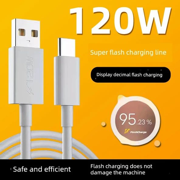 120W Hızlı Şarj 2 Metre Kablo - IQOO/VIVO Serisi - 2