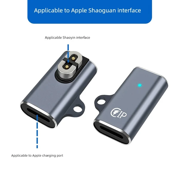 Shokz Kemik İletimli Kulaklık Şarj Kablosu - Apple Lightning - AS800/S803/S810 Adaptör