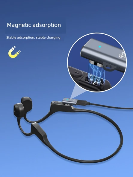 Shokz Kemik İletimli Kulaklık Şarj Kablosu - Type-C - AS800/S803/S810 Adaptör - 5