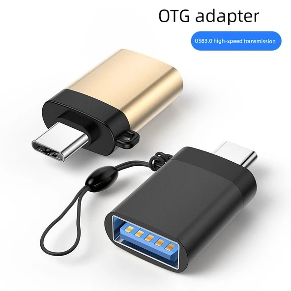 OTG Adaptörü - Type-C USB 3.0 - Gümüş - 2
