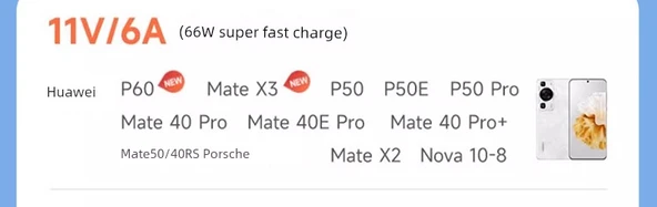 2 Adet Honor 6A Type-C Data Kablosu - 100W/88W/66W Süper Hızlı Şarj - Kutulu - 9