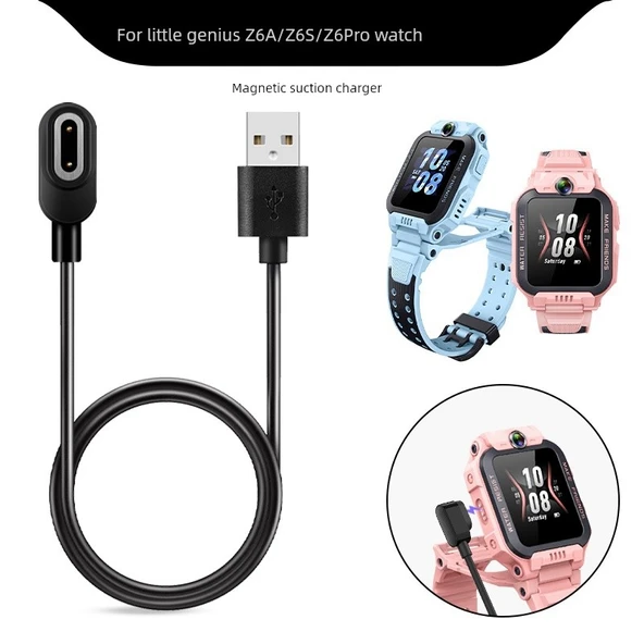 Little Genius Z6S/Z6A/Z6Pro Akıllı Çocuk Saati Şarj Kablosu ve Adaptörü - 2
