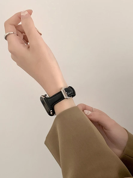 Redmi Watch 1/Value Edition Pembe Deri Kordon - 3