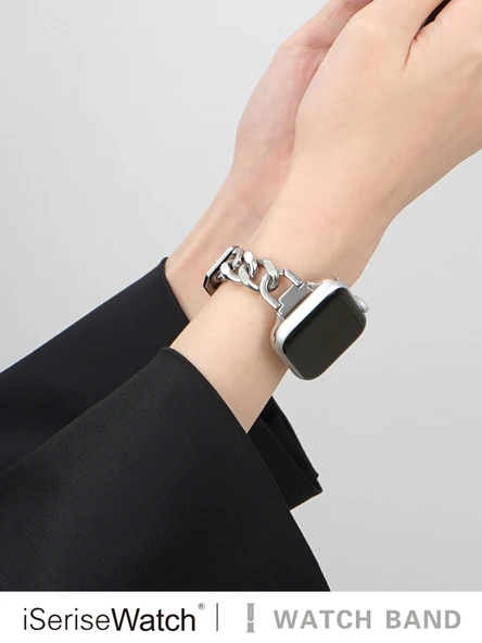 Apple Watch 38mm (1-3. Nesil) Uyumlu Koruyucu Film ile Deri Kordon - Bej - 5