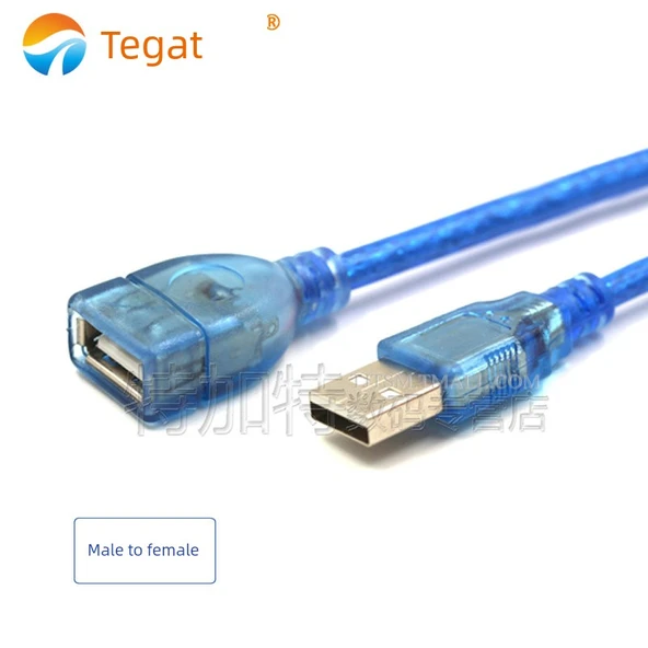 USB Data Uzatma Kablosu - Erkek Dişi - 0.5 Metre