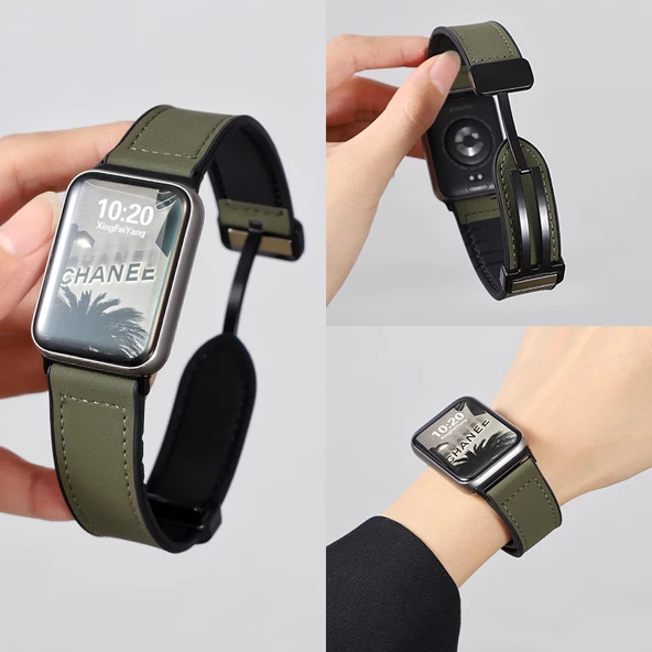 Redmi Watch5 Açık Kahverengi Deri Kordon - 6