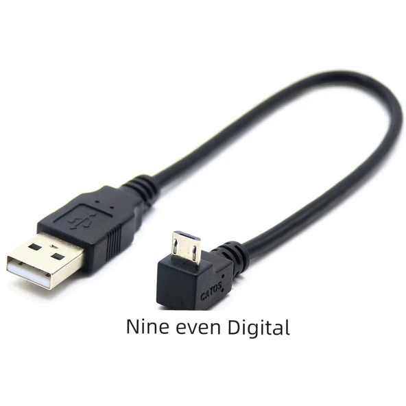 Micro USB Dirsekli Data Kablosu 2A Hızlı Şarj - 1.5 Metre - Aşağı Açılı